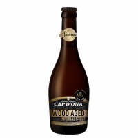 Bière Brune - Xbrune Wood Aged Imperial Stout / BRASSERIE CAP D’ONA