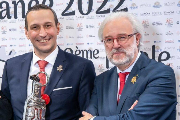 Xavier Thuizat remporte le titre de Meilleur Sommelier de France 2022