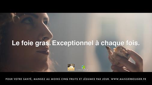 Image de la campagne TV foie gras 2025
