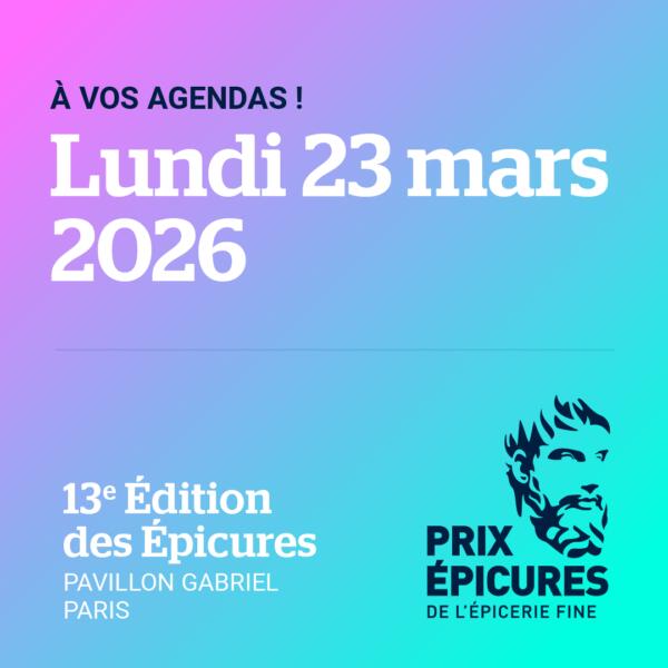 Épicures 2026 : rendez-vous le lundi 23 mars au Pavillon Gabriel !