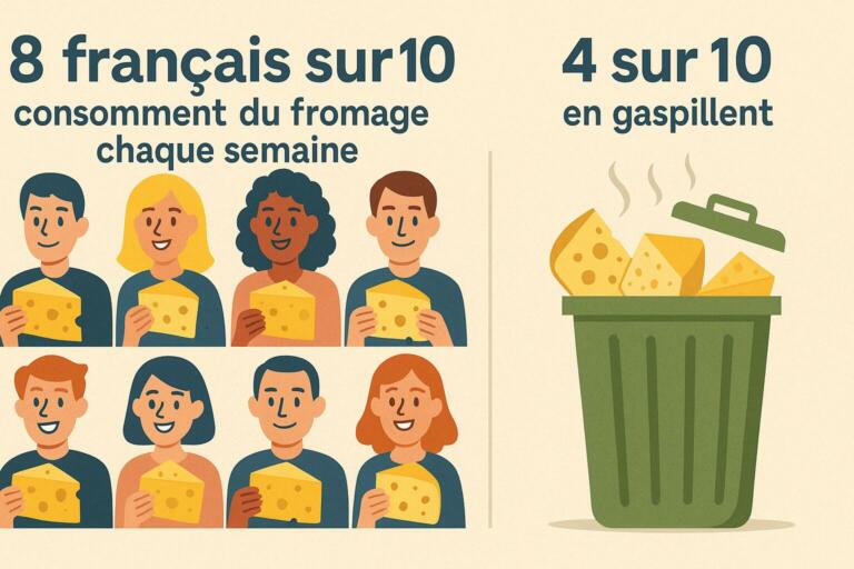 illustration français et le fromage