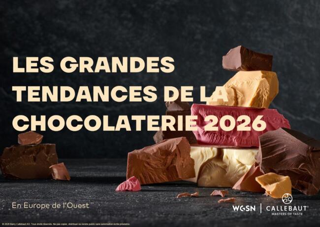 Étude grandes tendances de la chocolaterie 2026 barry callebaut