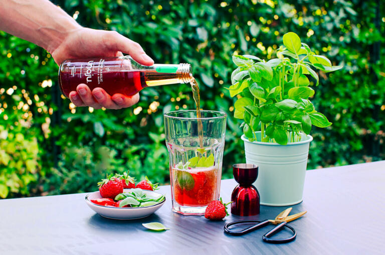 Mojito fraise basilic unaju