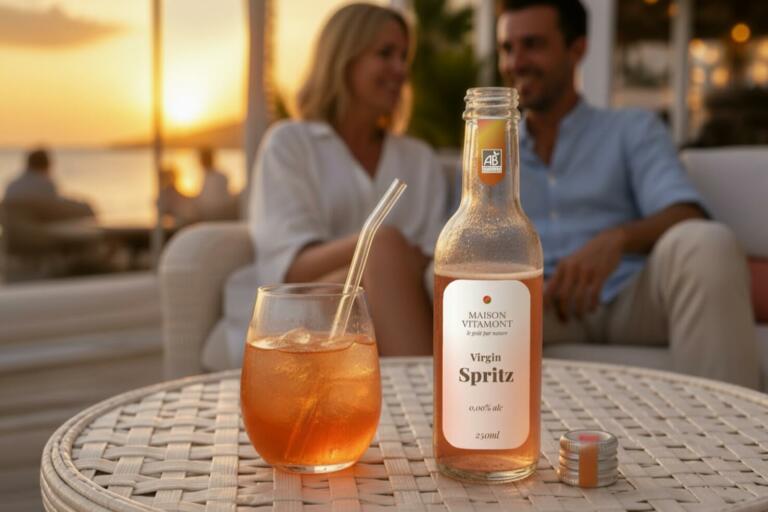 Virgin Spritz 0% alcool – L’élégance italienne revisitée façon Maison Vitamont