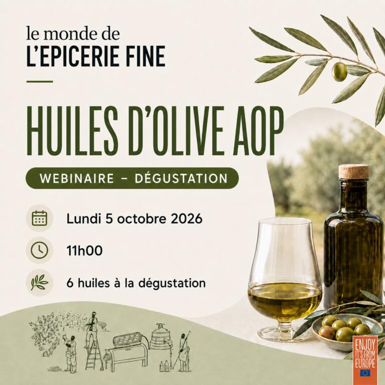 Webinaire huiles olive aop 5 octobre