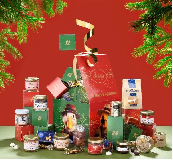 PVC : 59.90 € le calendrier de l’Avent de la Maison Valette
