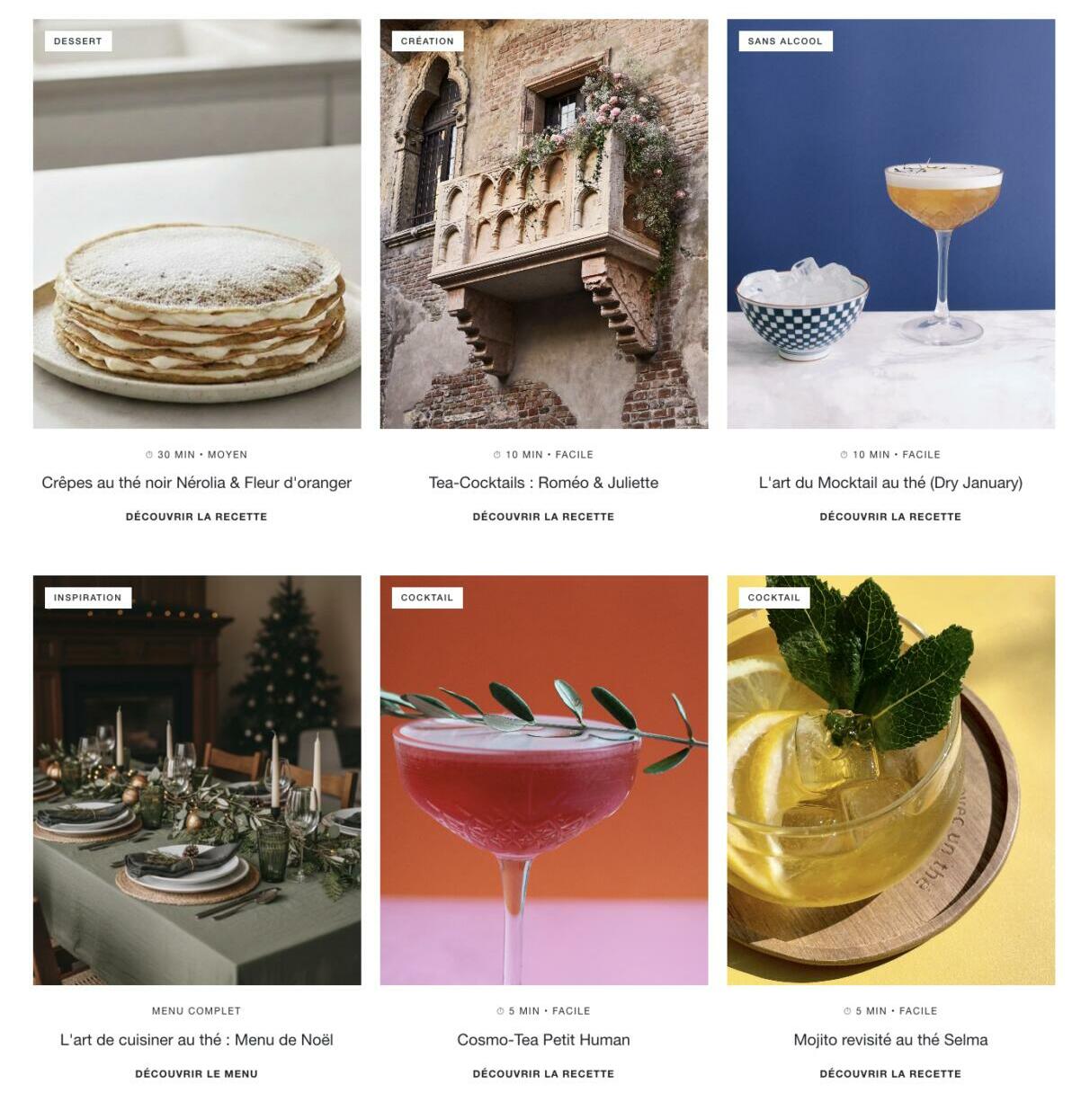 Les Recettes & Créations Human & Tea