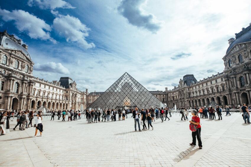 touristes à Paris