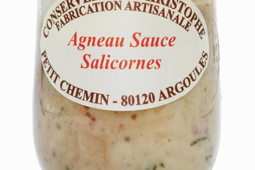 Conserverie Saint Christophe Agneau Sauce Salicornes