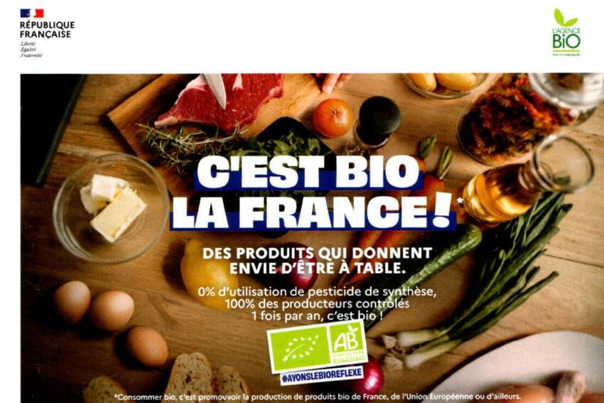 Campagne C'est Bio la France - Agence bio