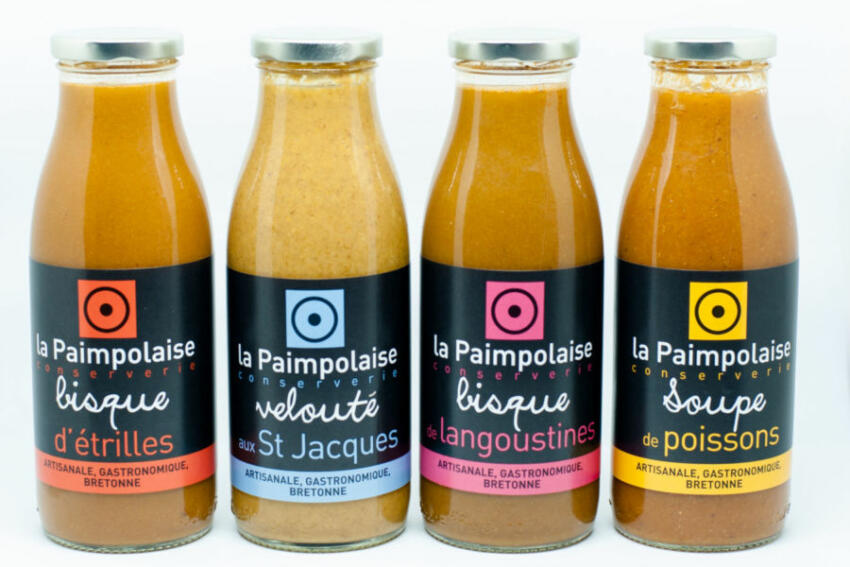Gamme de soupes 500ml - La Paimpolaise Conserverie