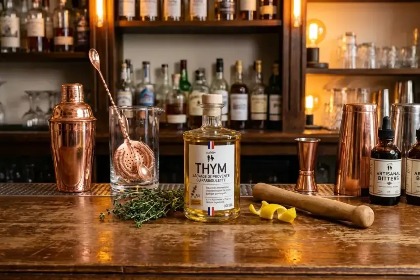 La liqueur de thym des Colporteurs