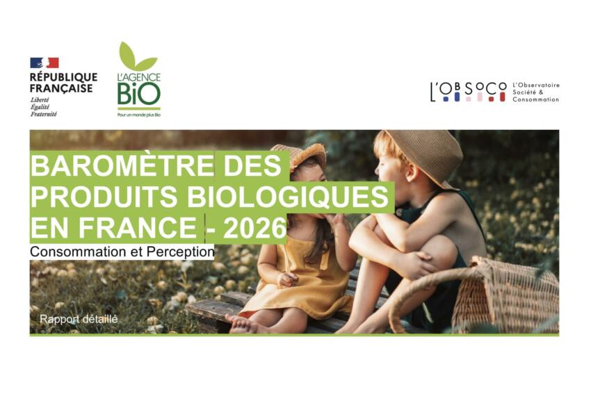 BAROMETRE PRODUITS BIO 2026 Lobsoco agence bio barometre 2026 couv