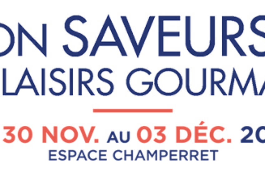 Logo Salon SAVEURS Des Plaisirs Gourmands 2018 Final
