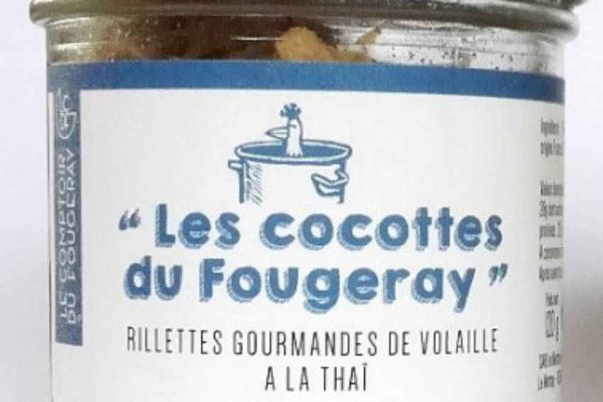 Rillettes de volaille à la thai