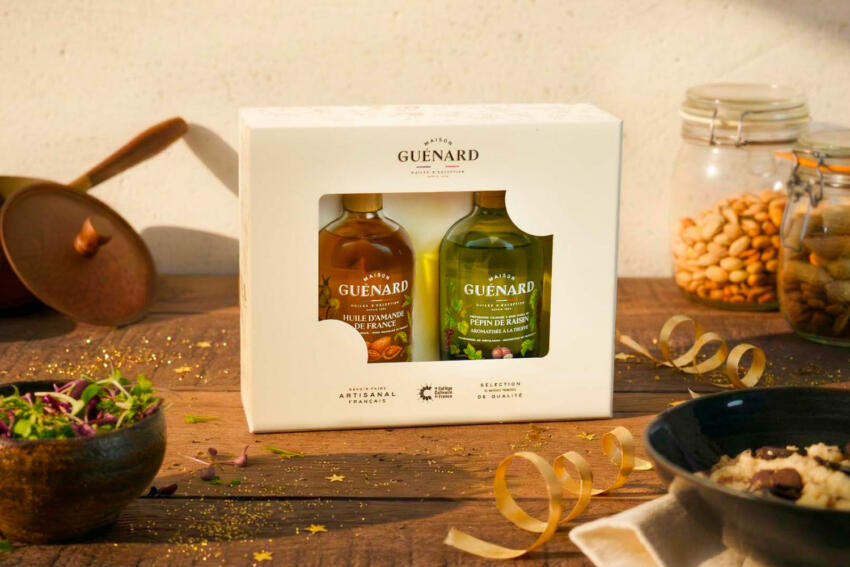 Pour les fêtes, pensez aux coffrets d’huiles Maison Guénard